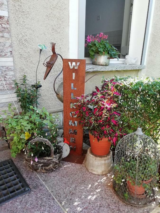 Ferienwohnung Zur Alten Eiche Frohburg Exterior foto